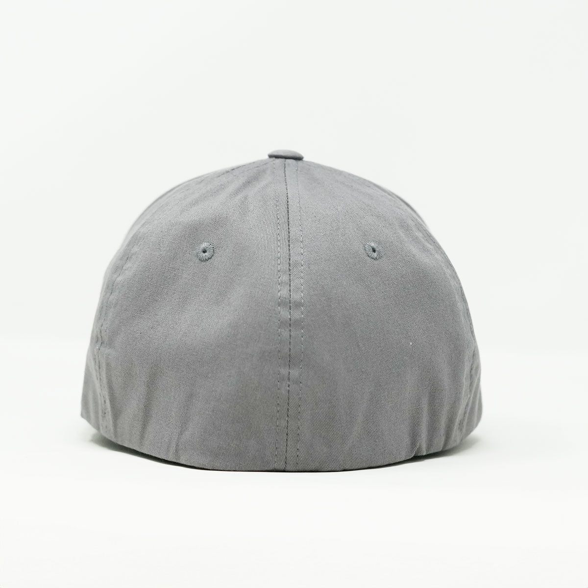 ima Puff Embroidered V-Flexfit Cotton Twill Cap Grey