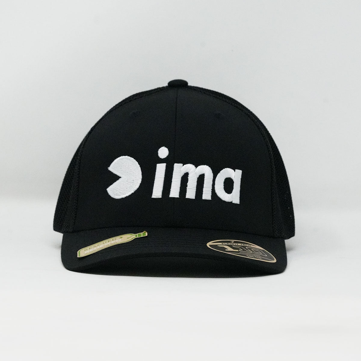 ima Recycled Mesh Cap Black
