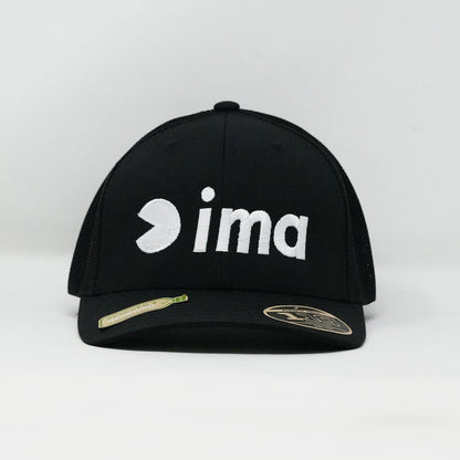 ima Recycled Mesh Cap Black