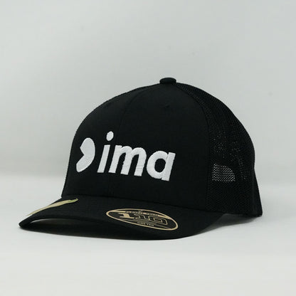 ima Recycled Mesh Cap Black