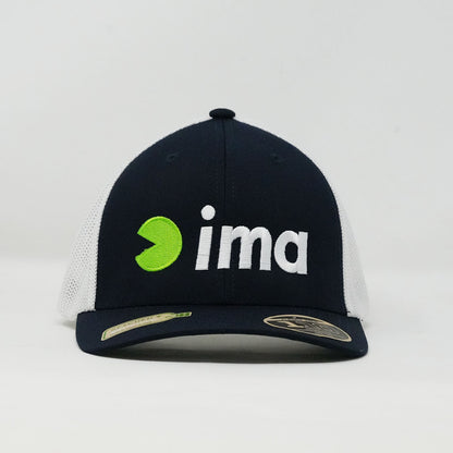 ima Flexfit Recycled Mesh Cap Navy/White