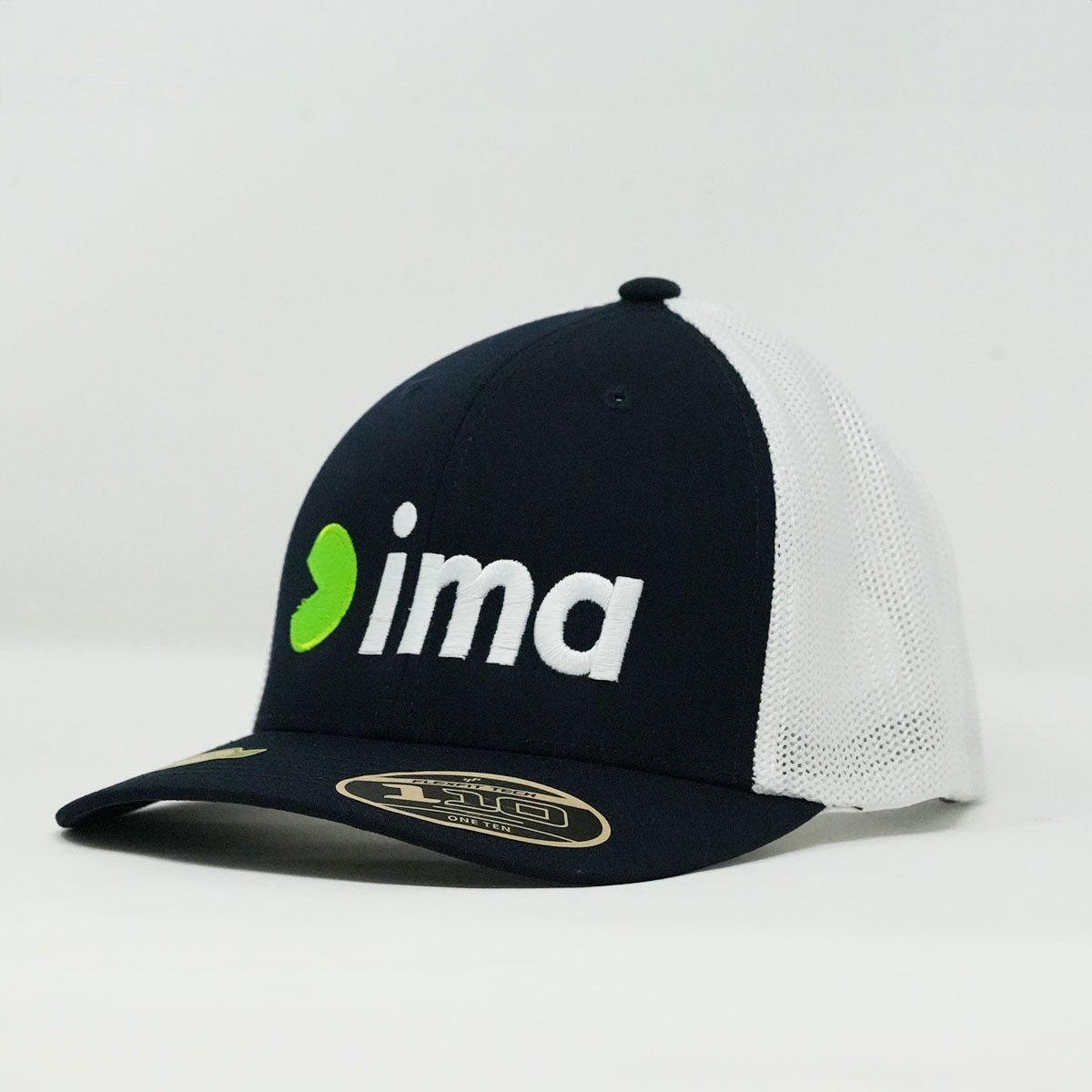ima Flexfit Recycled Mesh Cap Navy/White