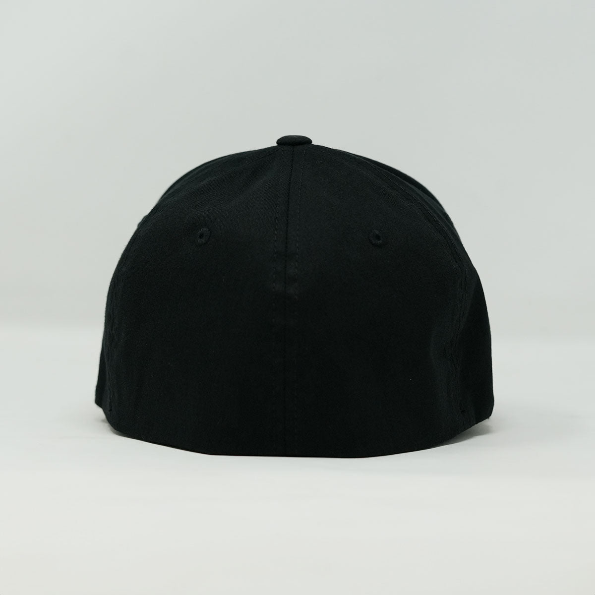 ima Puff Embroidered V-Flexfit Cotton Twill Cap Black
