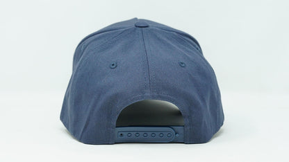 Retro 5-Panel Snapback Embroidered Logo ima Navy