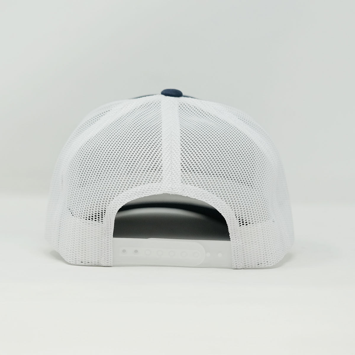 ima Puff Embroidered Recycled Retro Trucker Cap Navy/White