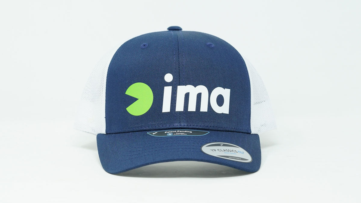 Classic Trucker NU 2-Tone ima Logo Navy / White