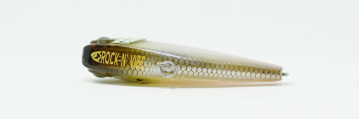 Rock N’ Vibe  #109S Scaled Ghost Minnow