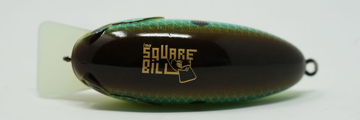 Square Bill #117 Chartruese Smash